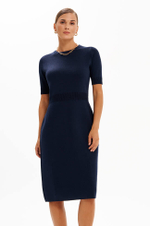 51700 Платье женское (темно-синий)