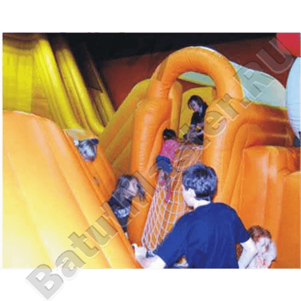 Коммерческий надувной батут "Ракета" 30*20*8 м