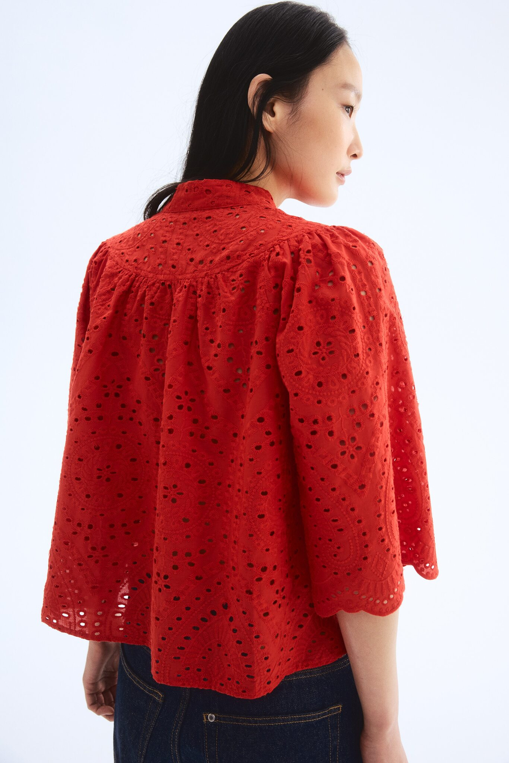 Блузка broderie anglaise
