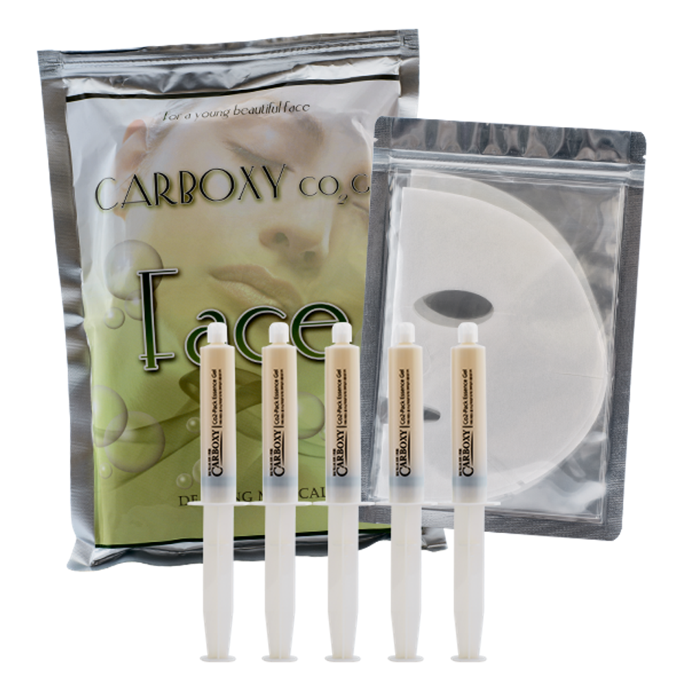 Набор масок СО2 для лица и шеи Carboxy Co2 Gel Mask