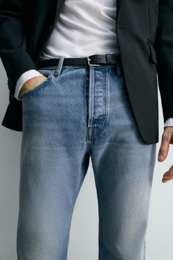 ZARA ДЖИНСЫ BOOTCUT, ГОЛУБОЙ