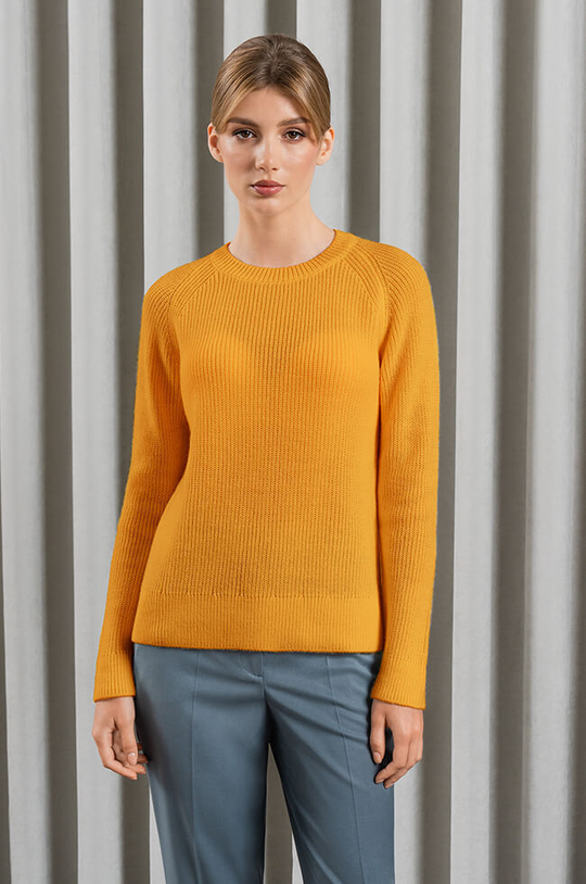 22897 Джемпер женский (оранжевый)