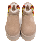 Ugg Classic Ultra Mini Braid Platform Sand