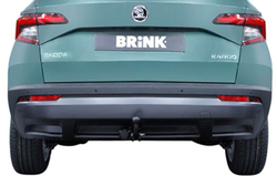 Фаркоп Brink (Thule) 647400 для Skoda Karoq 18-(паспорт и сертификат в комплекте)(без электрики)