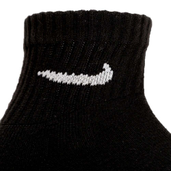 Nike Everyday Lightweight Sports Socks 3 Pack - Black, White