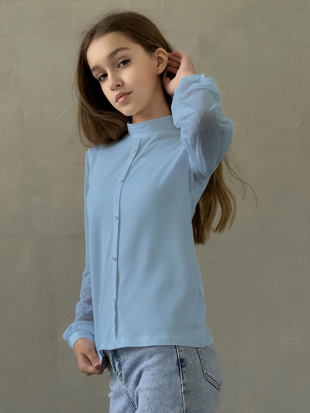 Водолазка для девочки 6022