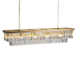 10019/1200R Подвесная люстра LOFT IT Prism Clear