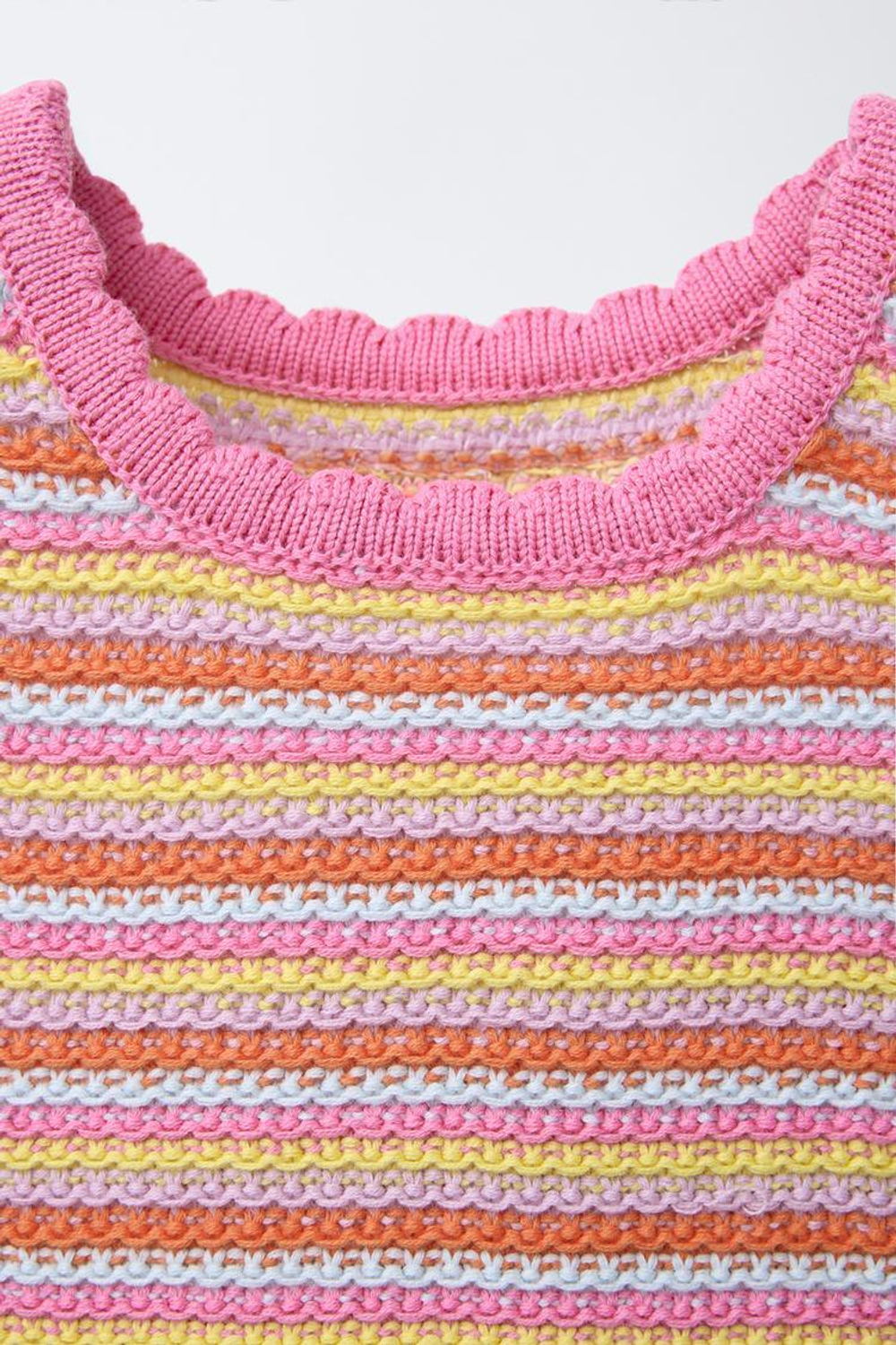 ZARA ТОП В ПОЛОСКУ, РАЗНОЦВЕТНЫЙ