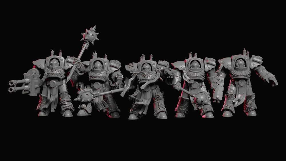 Word Bearers Tartarus Destroyers