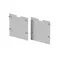 Комплект заглушек (для профиля 50x50) 2 шт., ALM-5050-S-EC 642046 Led Strip 642046
