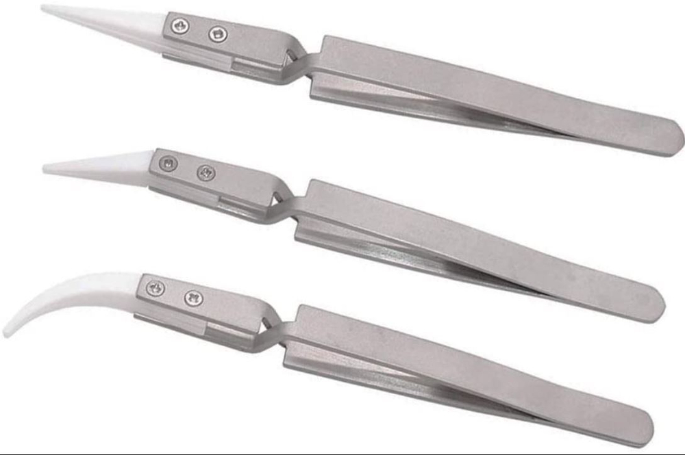 Пинцет реверсивный TWRC-ES135