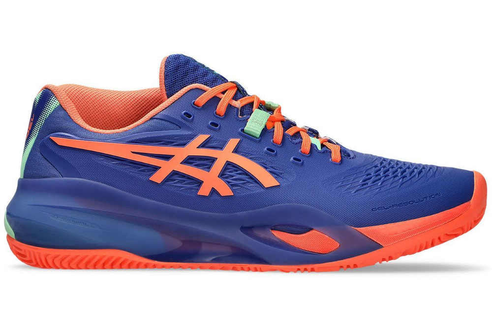 Мужские кроссовки для Падел Asics Gel-Resolution X Padel - dark cobalt/vivid coral