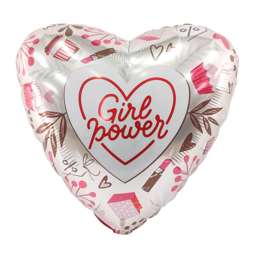 AGURA 19&quot; Сердце GIRL POWER, Конфетка/226825