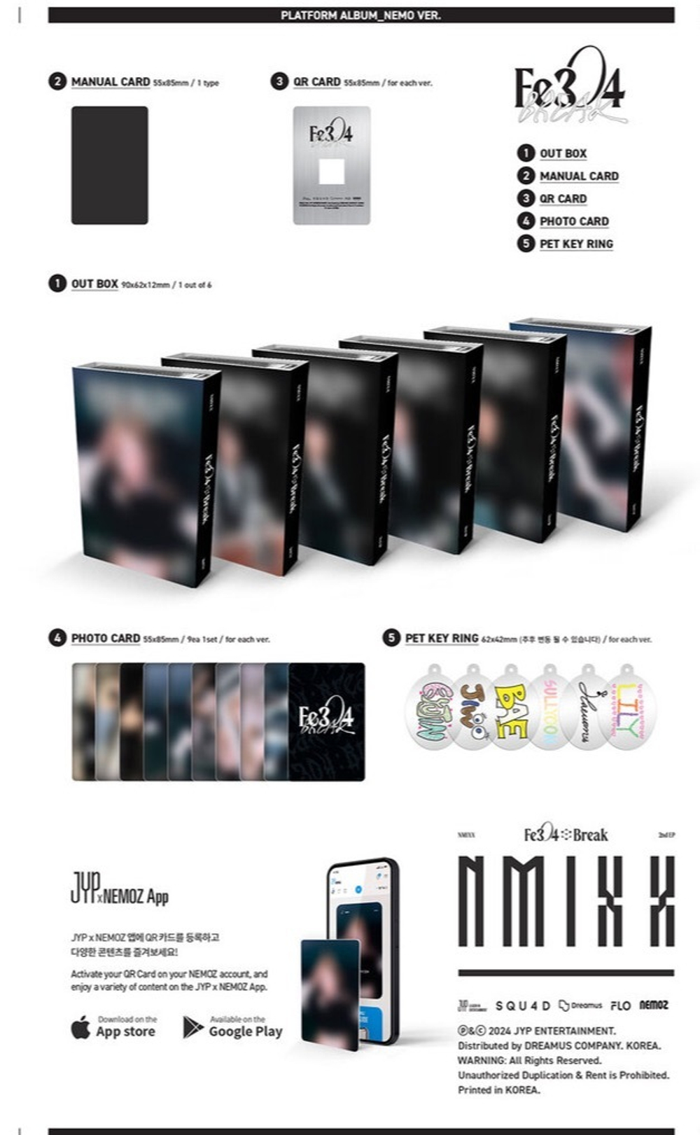 Альбом NMIXX - Fe3O4: BREAK (Platform_Nemo ver.)