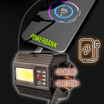 Фонарь налобный аккумуляторный/ Power bank/диод P100,СОВ/T37