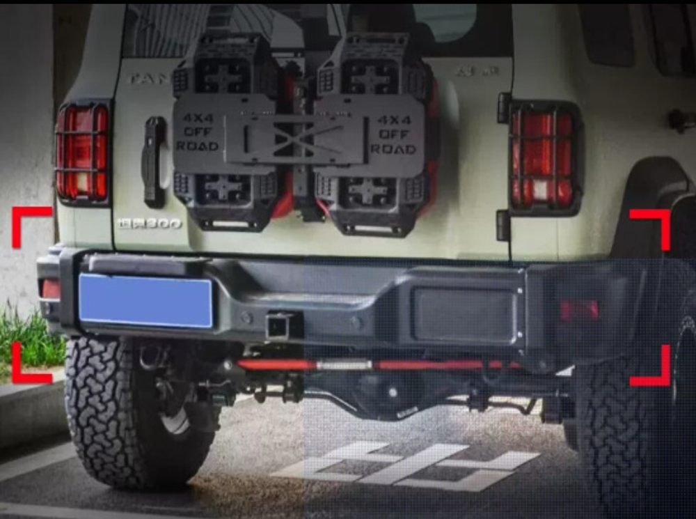 Бамперы + расширители Knight Tank 300