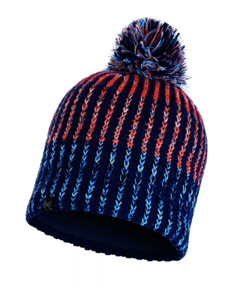 Шапка BUFF KNITTED &amp; POLAR HAT IVER MEDIEVAL BLUE