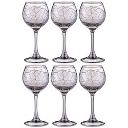 НАБОР РЮМОК ИЗ 6 ШТ "ГРАФИКА" ГРАФИТ 85 МЛ