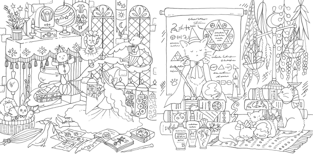 World Legend Fairy and the Magic of the Land of Travel. Coloring book