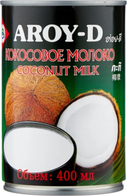 Молоко кокосовое Aroy-D 70% 18.5%, 400 мл