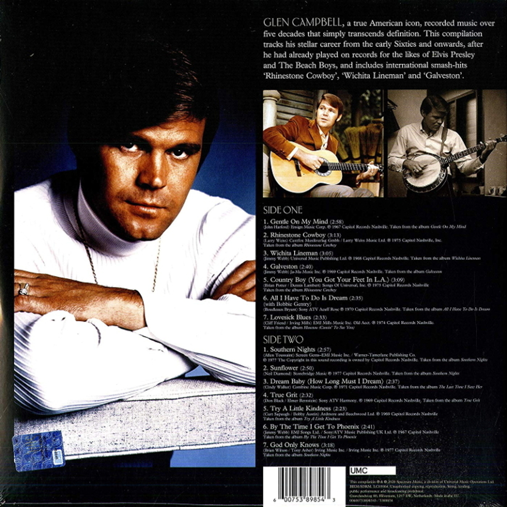Glen Campbell / Gentle On My Mind: The Best Of (LP)