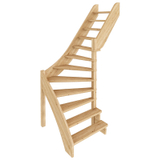 Лестница на второй этаж ЛС-92м/2 Правая