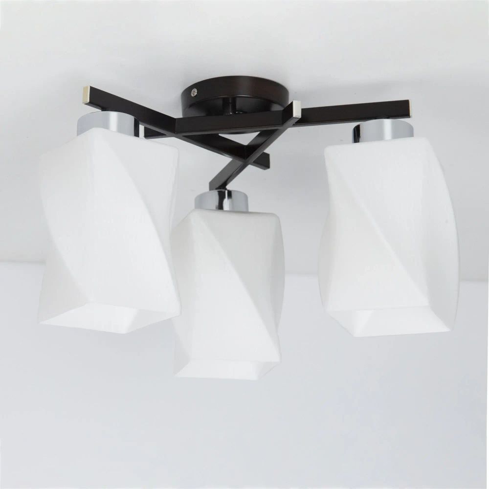 Citilux Гранада CL135131 Люстра потолочная Венге Хром