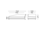 Кровать с подъёмным механизмом CARBON (Карбон)