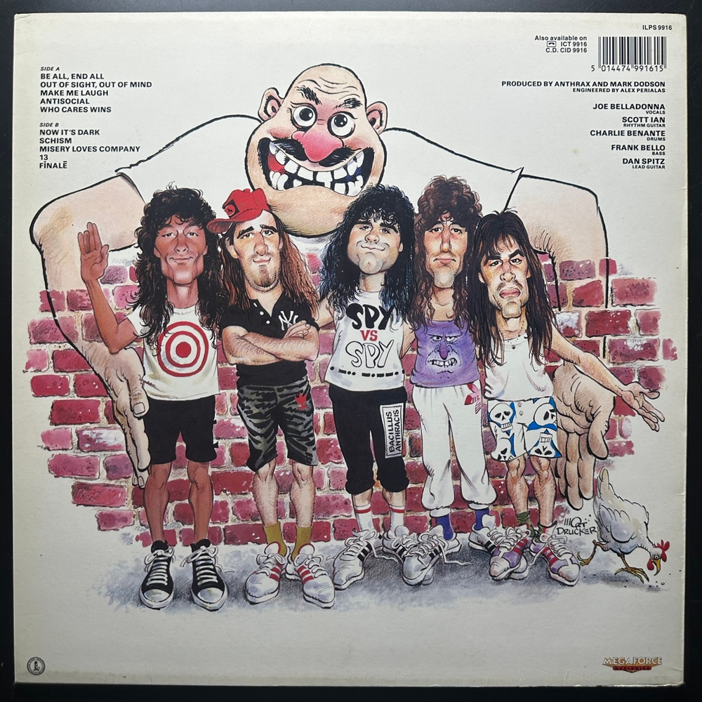 Anthrax ‎– State Of Euphoria (Англия 1988г.)