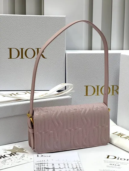 Сумка с клапаном Miss Dior розовый