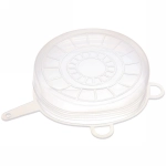 Крышка полиэтиленовая в наборе 6шт (20см.15см,13,5см,10см,8см,6см) прозрачная