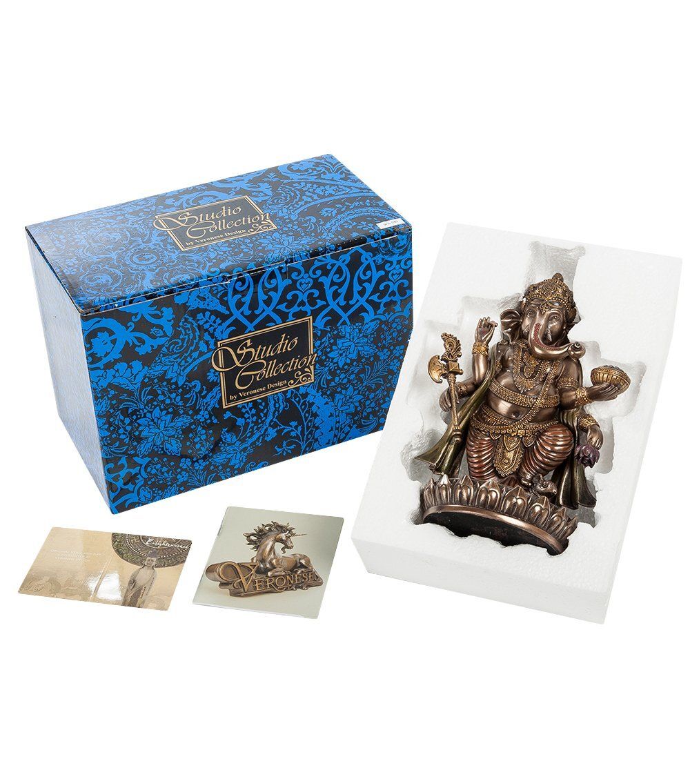 Veronese WS-540 Статуэтка «Ганеша на лотосе»