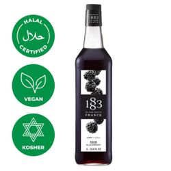 Сироп Ежевика 1л 1883 Maison Routin