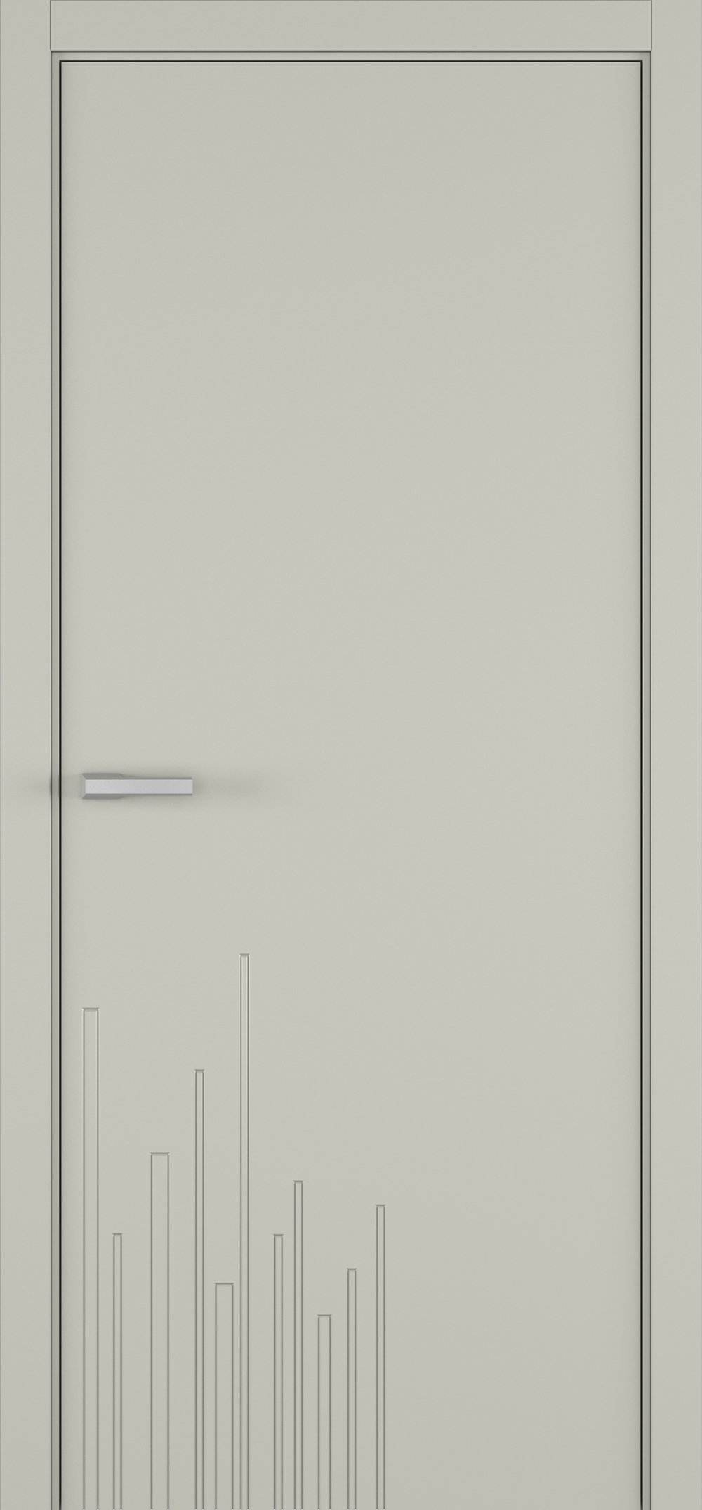 Межкомнатная дверь Zadoor Art-Lite ПГ Rain