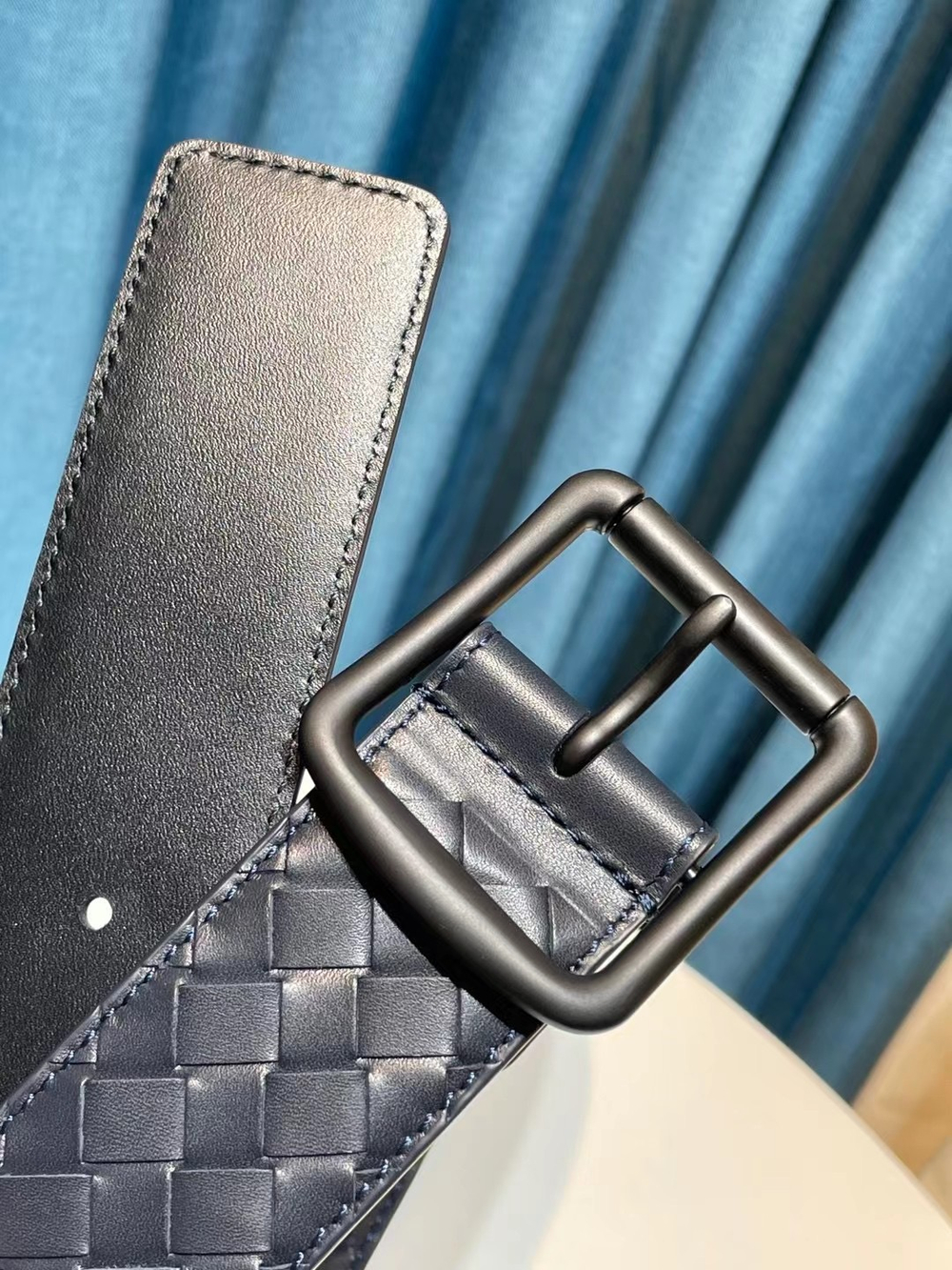 Ремень из мягкой итальянской телячьей кожи