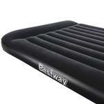 Матрас надувной Bestway, 203х152х22 см, 67003, б/насоса, флок, ортопедический, 300 кг