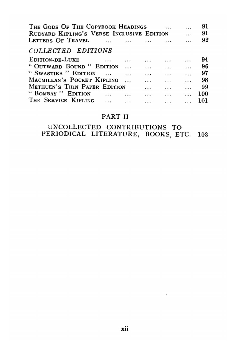 A bibliography of the works of Rudyard Kipling. (1881-1921) | E W. Martindell