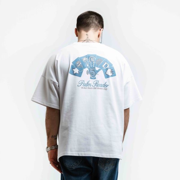 Футболка Palm Reader белая - фото 12