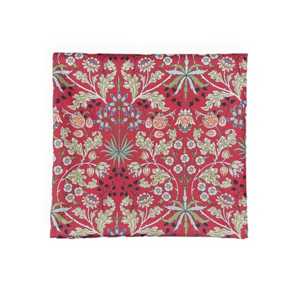 Скатерть "Моррис" красный фон с водоотталкивающей пропиткой