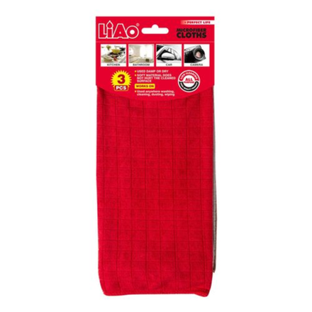 Салфетки из микрофибры Liao 3 шт