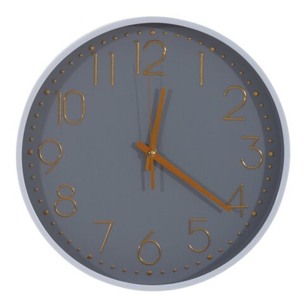 GAEM Часы настенные декоративные, L29,5 W4 H29,5 см, (1xАА не прилаг.)