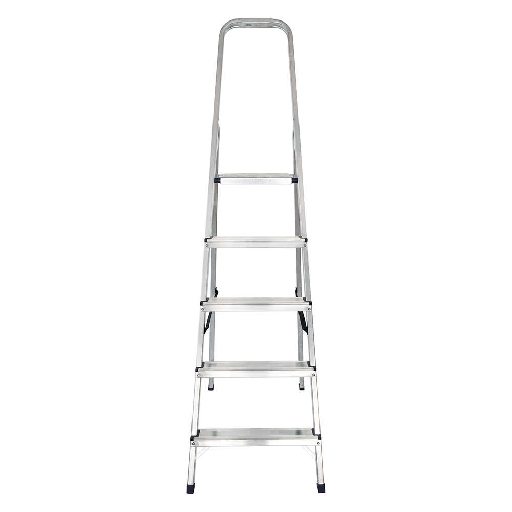 Стремянка усиленная, 5 ступеней, алюминиевая, Россия, MTX