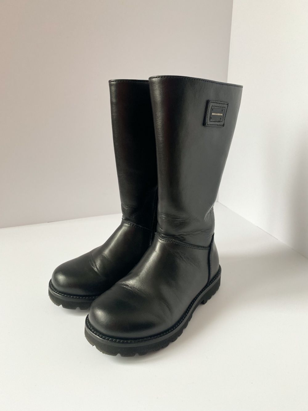 Кожаные сапоги Dolce&Gabbana, 25,5