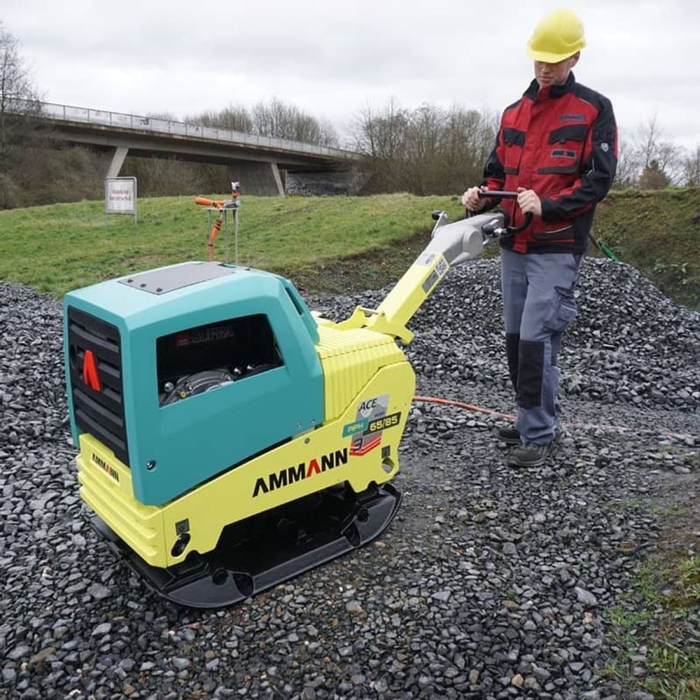 Виброплита дизельная Ammann APH 85/95 (Kubota / 760 кг) эл/старт