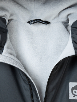 Куртка на флисовой подкладке "Дино" графит