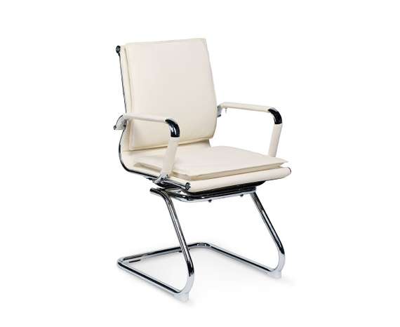 Кресло офисное Норден / Харман CF / ivory / слоновая кость экокожа