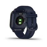 Смарт-часы Garmin Venu Sq Music Edition темно-синий с золотистым алюминиевым безелем 010-02426-12