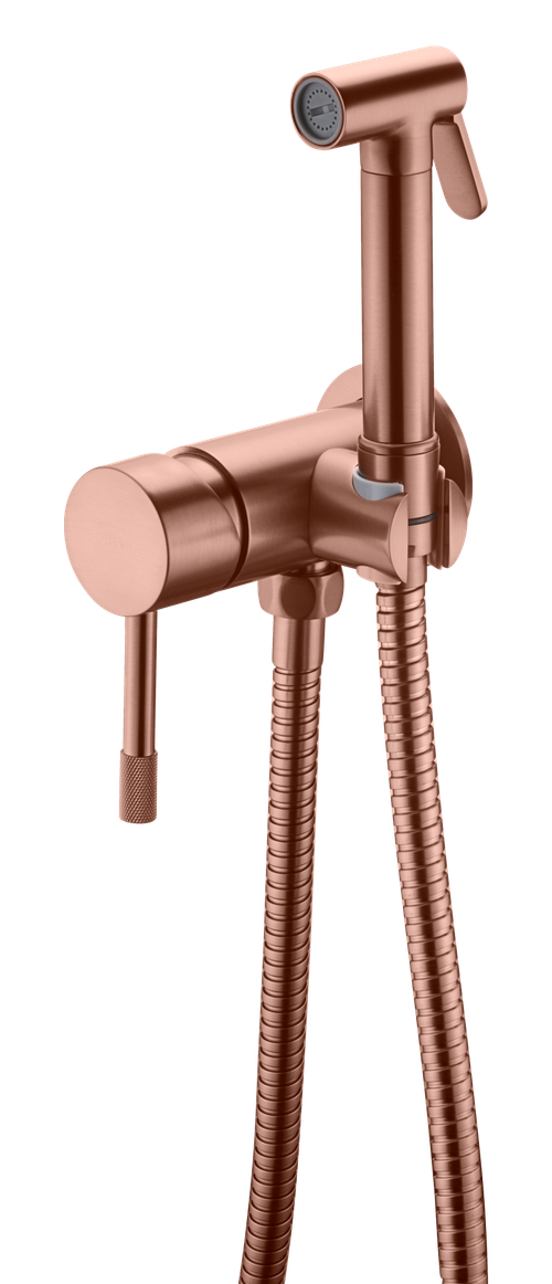 Смеситель гигиенический, Uno. Brushed Bronze