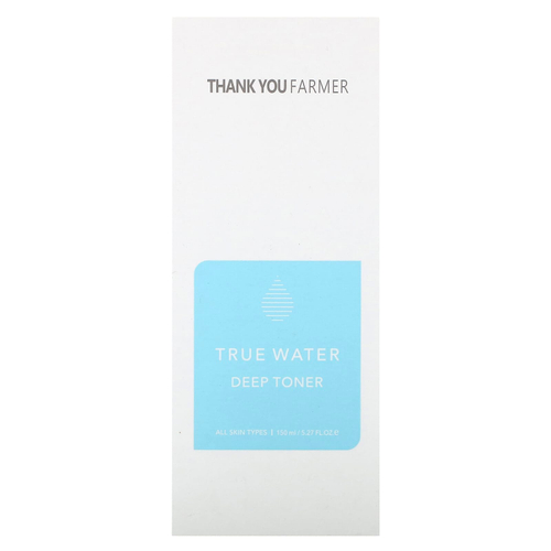 Thank You Farmer, True Water, тоник для глубокого проникновения, 150 мл (5,27 жидк. унции)