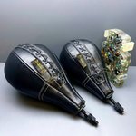 Набивная груша Junior (черная) с усиленной оксидированной шпилькой